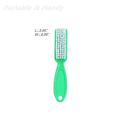 6 Pcs Handle Grip Nail Brush -  Nail Cleaning Brushes for Toes and Fingernail