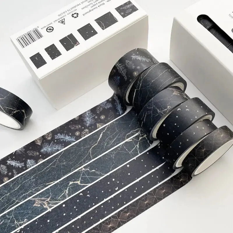 6 Pieces DIY Stationery Tape Set