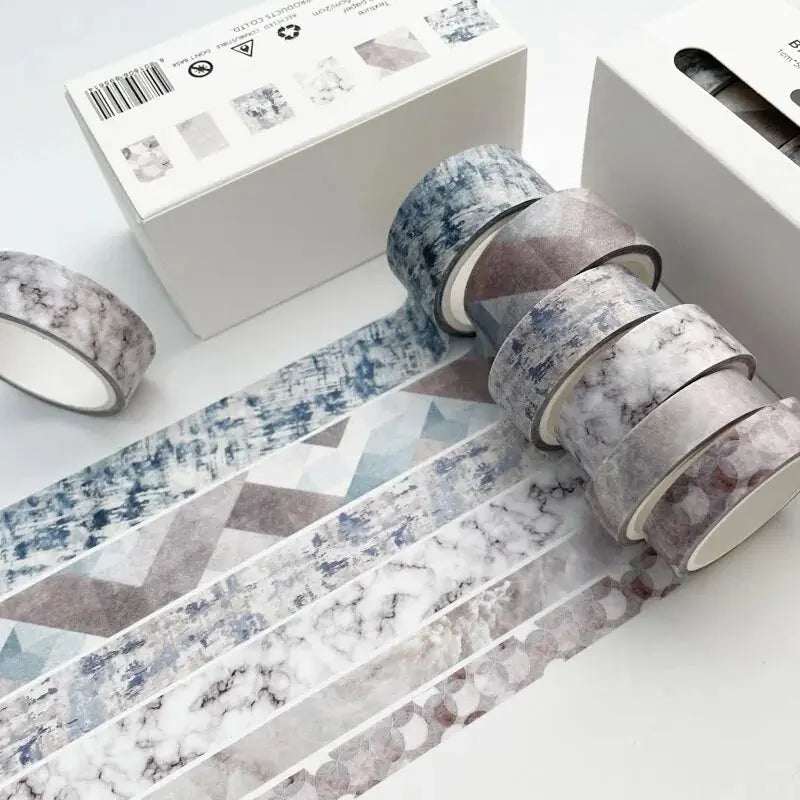 6 Pieces DIY Stationery Tape Set