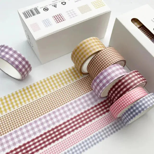 6 Pieces DIY Stationery Tape Set