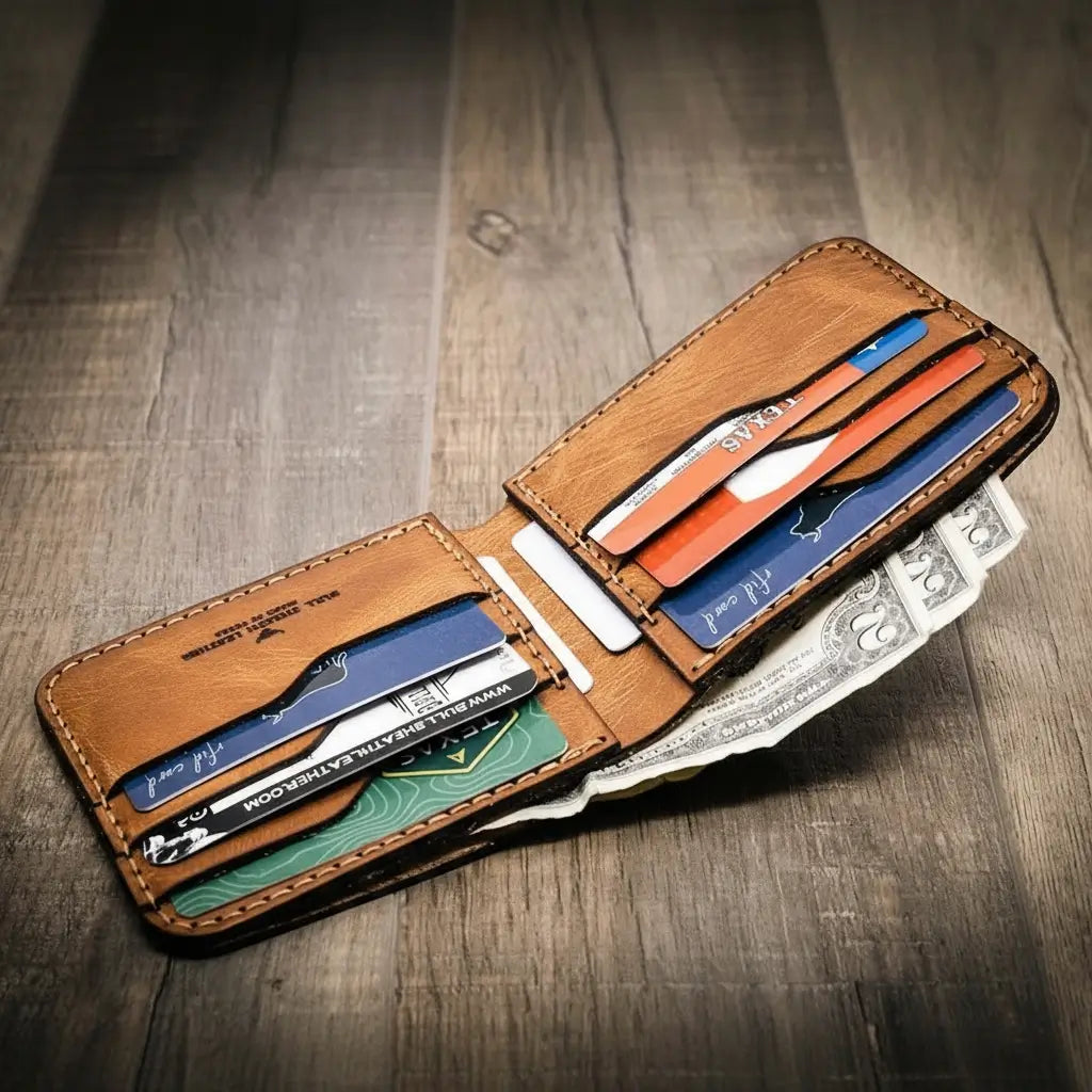 Big Bend Bifold Wallet - Saddle Tan