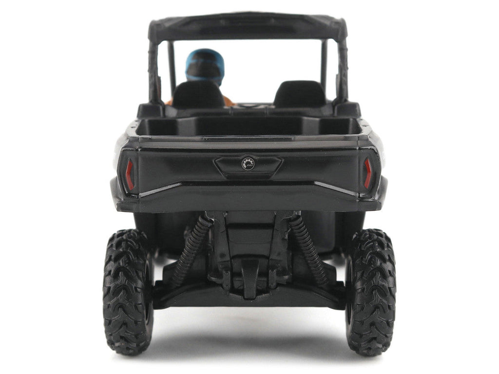 Can-Am Commander XT 1000R Matt Black with Driver Figure 1/32 Diecast Model by BRP Models