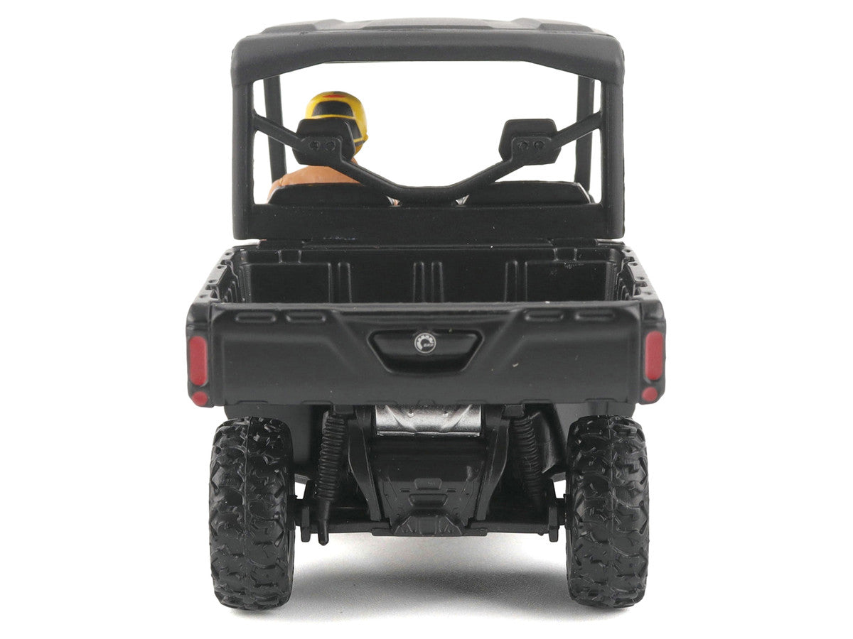 Can-Am Defender XT HD9 Navy Blue and Black with Driver Figure 1/32 Diecast Model by BRP Models