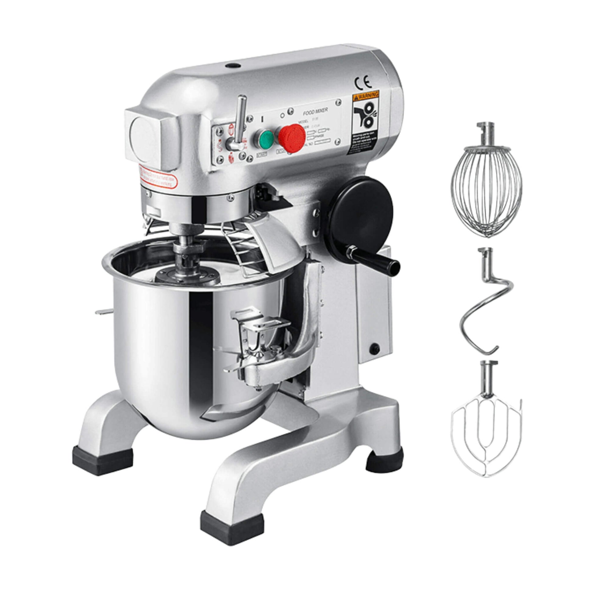 600W Commercial Dough Kneader Bakery Mixer Machine, 15QT (SAK95629)