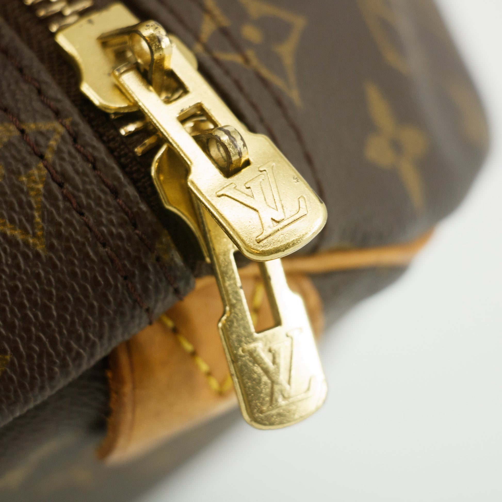 Louis Vuitton Monogram Canvas Brown Keepall 45 Boston Bag #6027