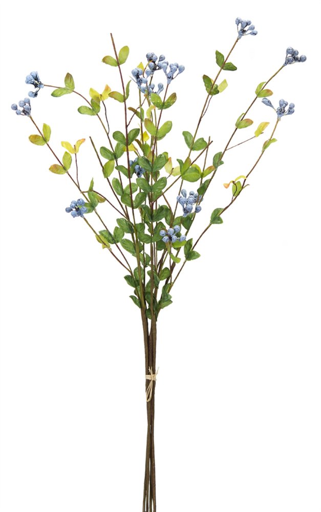 12 21" Green Artificial Plant in a No