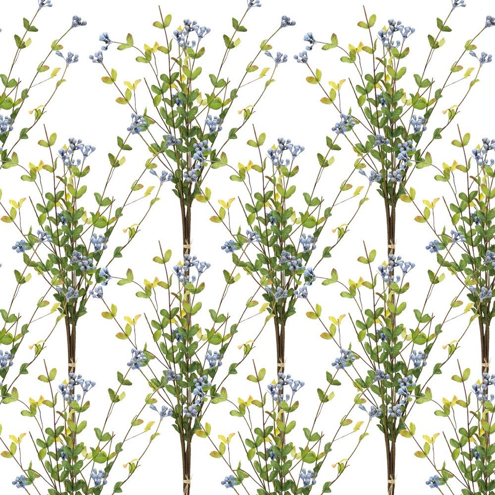 12 21" Green Artificial Plant in a No