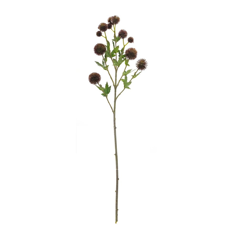 Set of Six 3" Brown Artificial