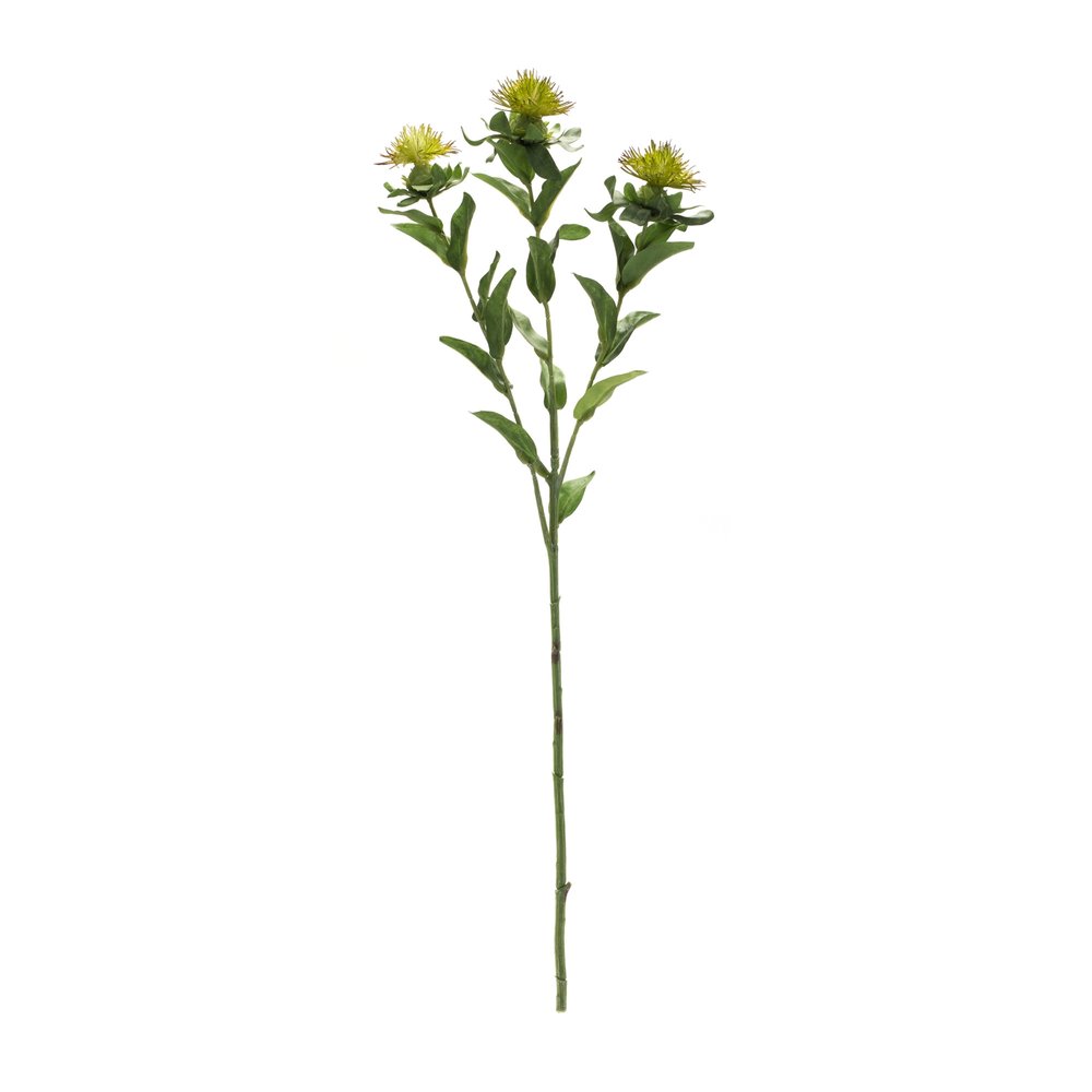 Set of Six 7" Green Artificial