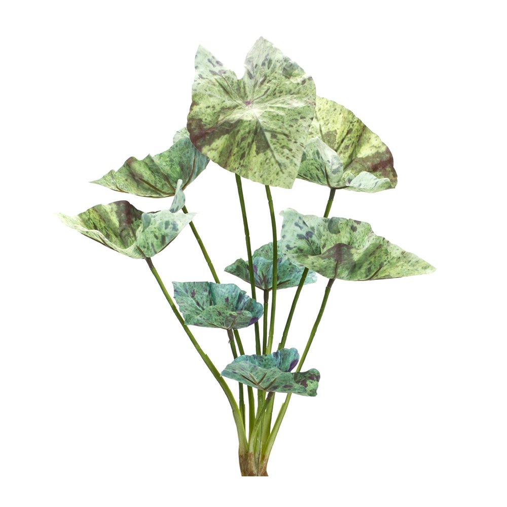 Set of Six 3" Green Artificial