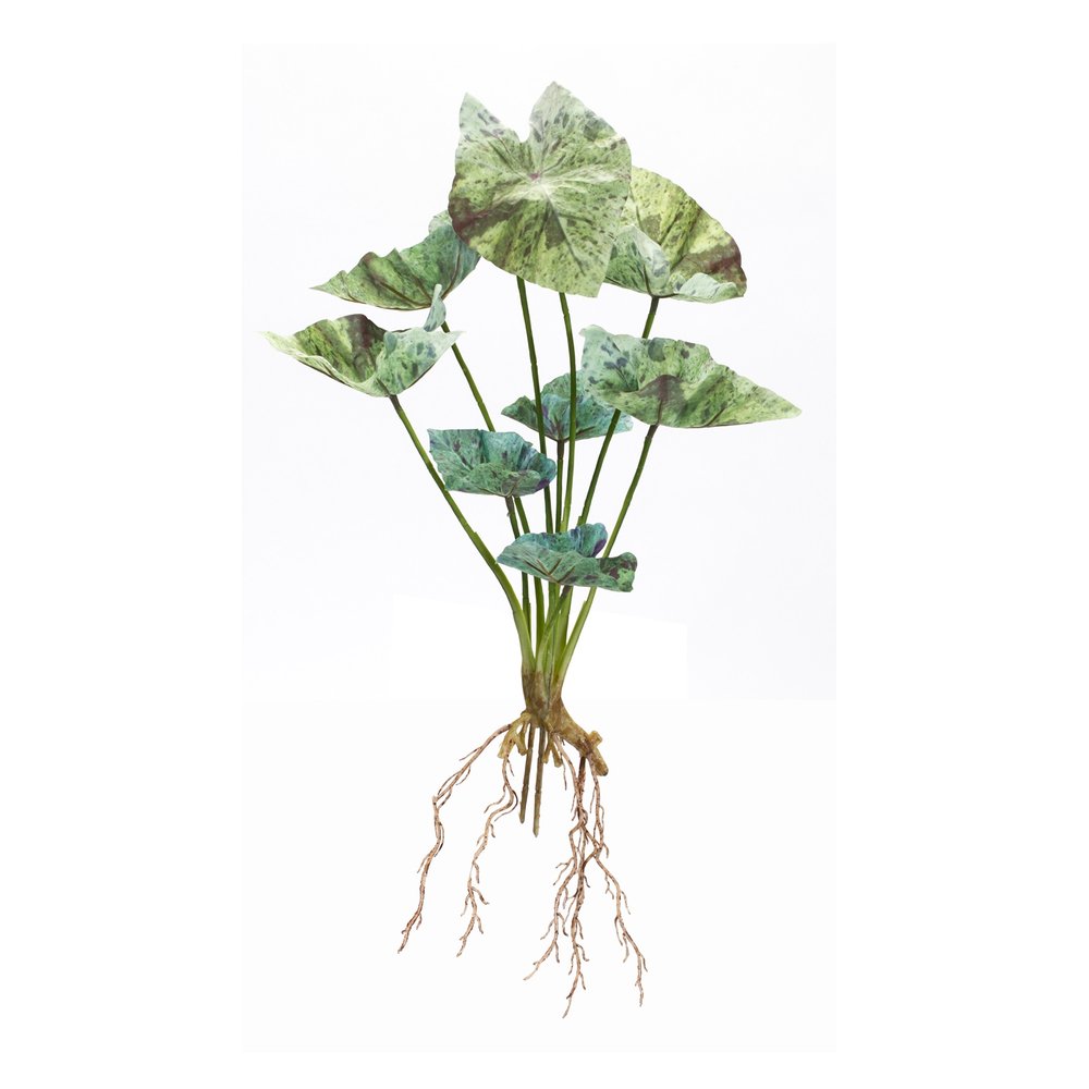 Set of Six 3" Green Artificial
