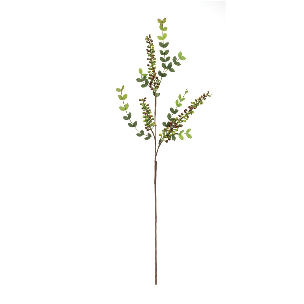 Set of Six 2" Red Artificial