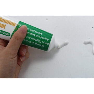 LIUMY Drywall Repair Patch Wall Mending Agent Wall Repair Cream Wall Crack Nail Repair Agent Walls Peeling Graffiti Gap Repair Paste with Scraper