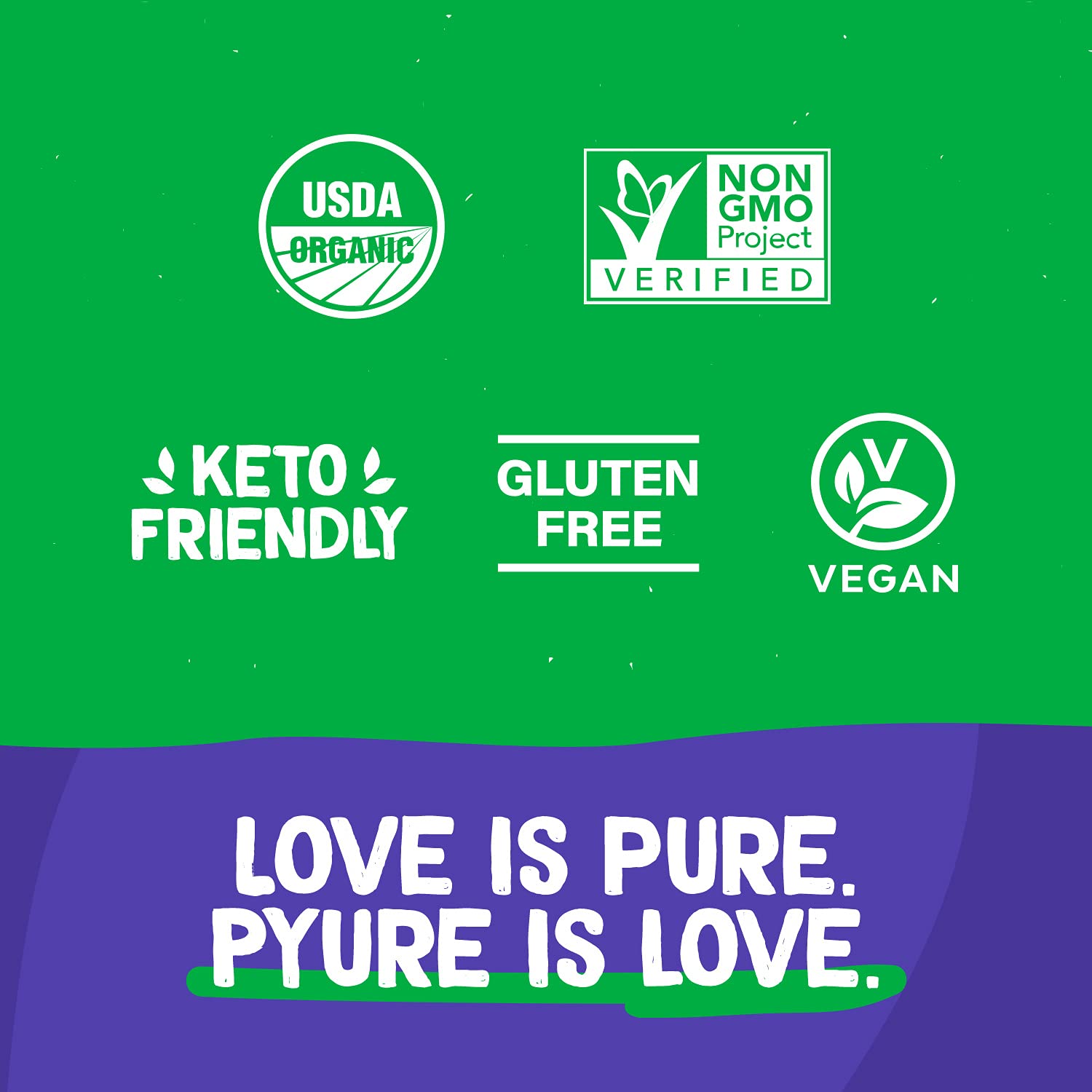 Pyure Organic Liquid Vanilla Stevia Sweetener Drops |1.8 oz | EXPIRED 9/2023