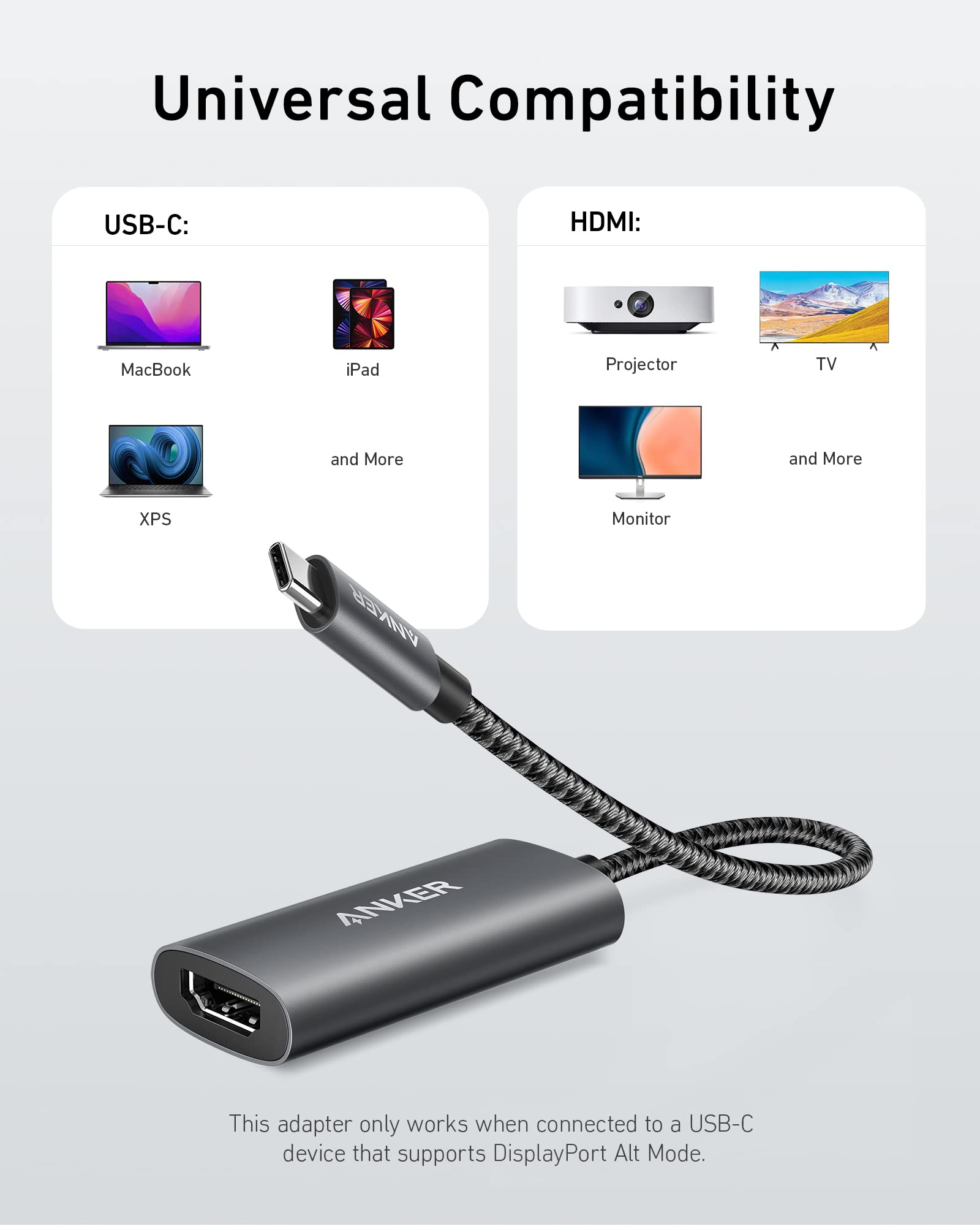 Anker <b>518</b> USB-C Adapter (8K HDMI)