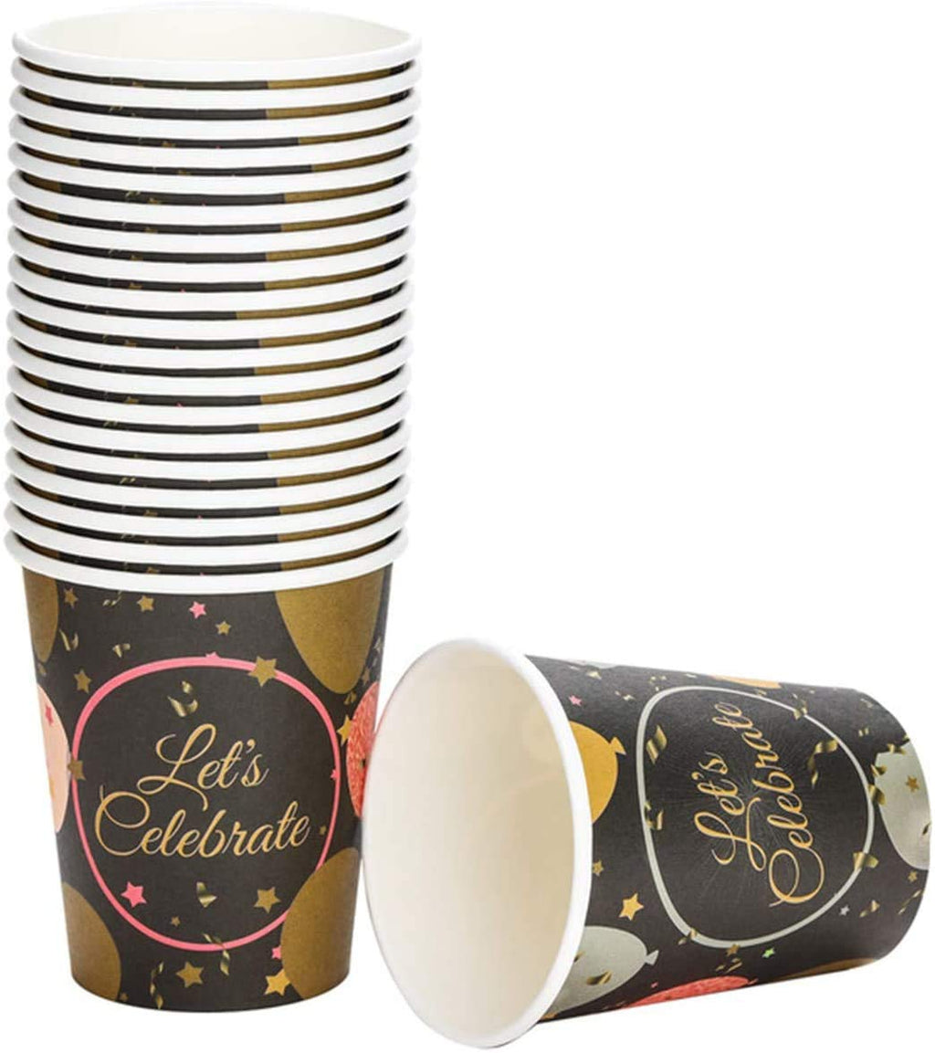 Birthday Party Tableware Supplies, Disposable Tableware Kit 20 Guests