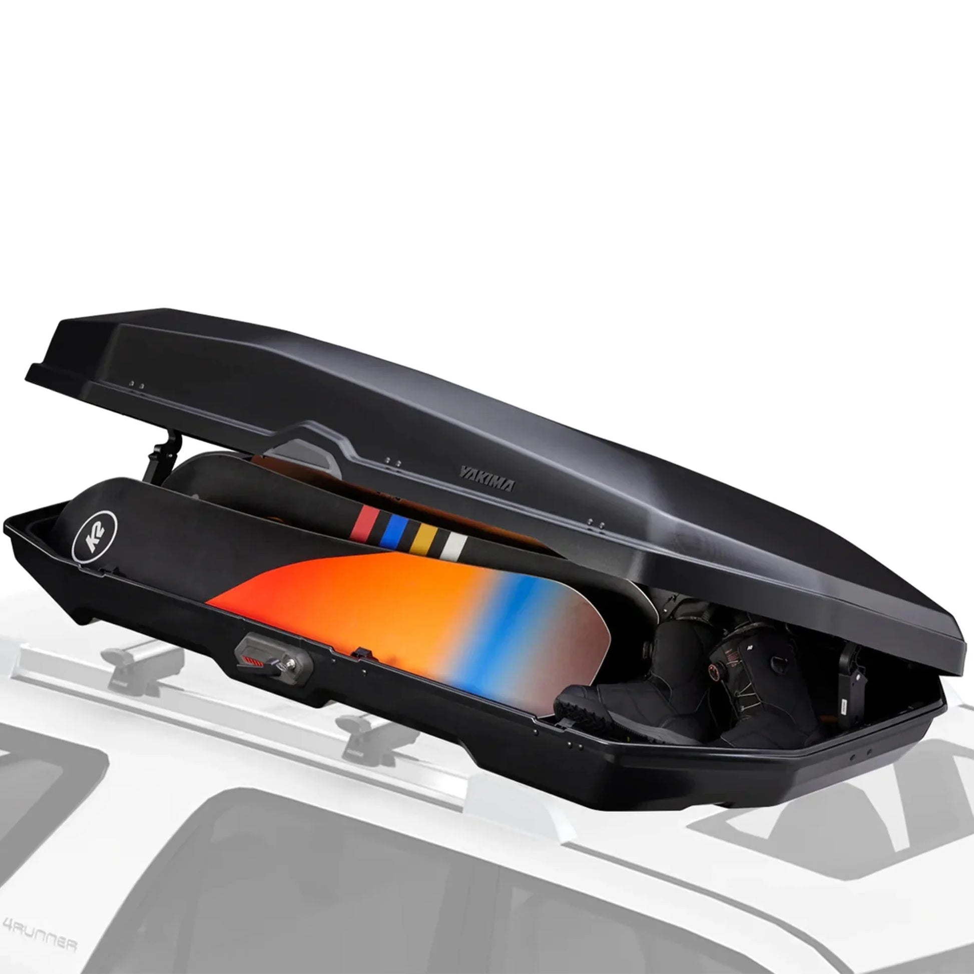 YAKIMA CBX 16 Roof Top Cargo Carrier Box, Fits StreamLine Crossbar, Black