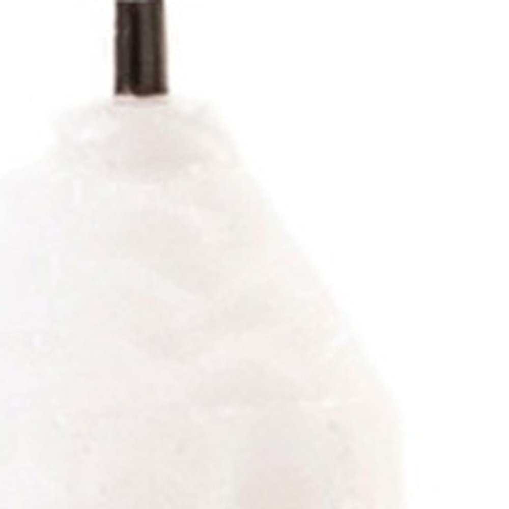 Set of Two White Flameless Taper Candles
