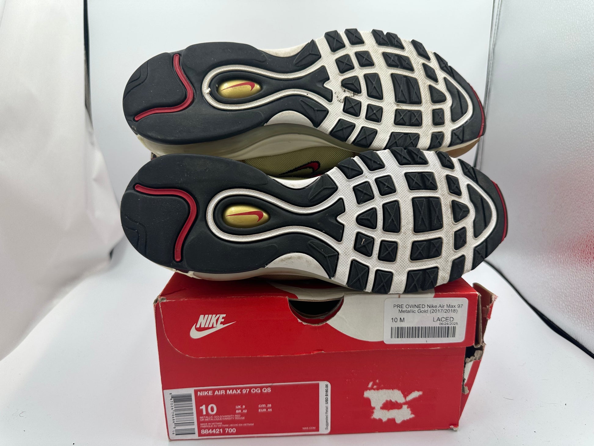 PRE OWNED Nike Air Max 97 Metallic Gold (2017/2018)