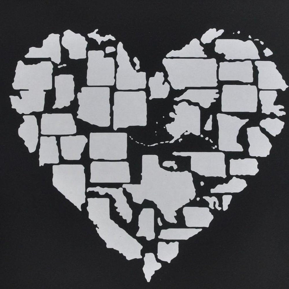 16" X 16" Black And White Wood Square Framed Art