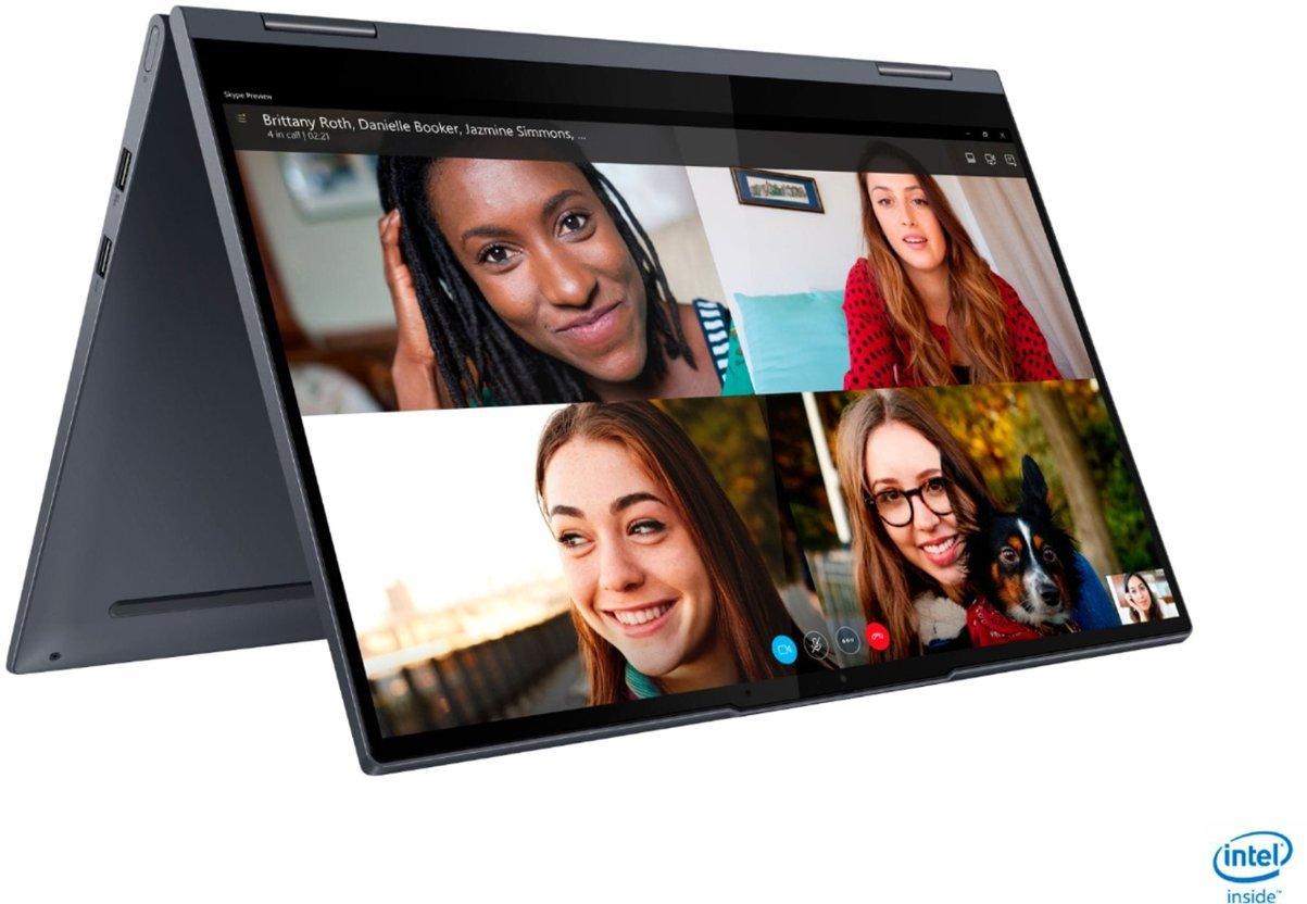 Lenovo Yoga 7i 15.6" Versatile 2-in-1 Touchscreen Laptop - 11th Gen Intel Core i5 2.40GHz, 8GB RAM, 256GB M.2 SSD, Slate Grey
