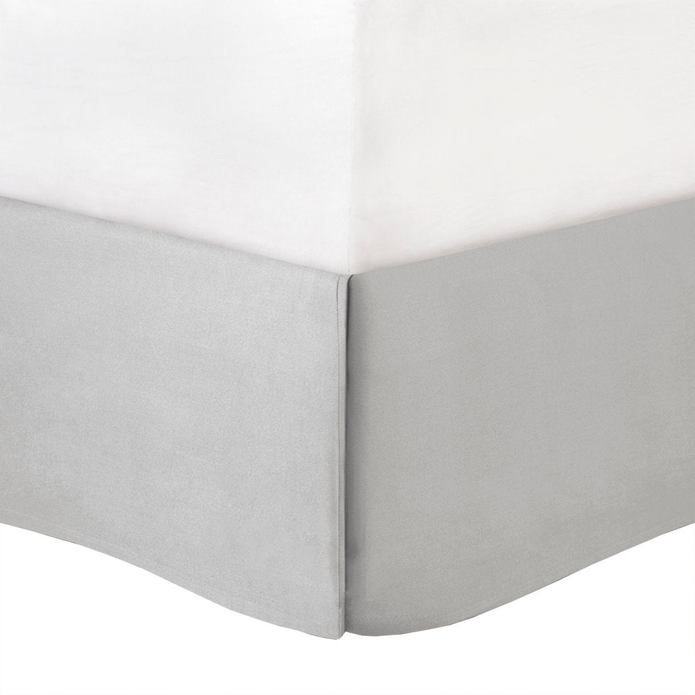 Set of Seven Gray Full Ring Stitch Polyester Sham And Comforter