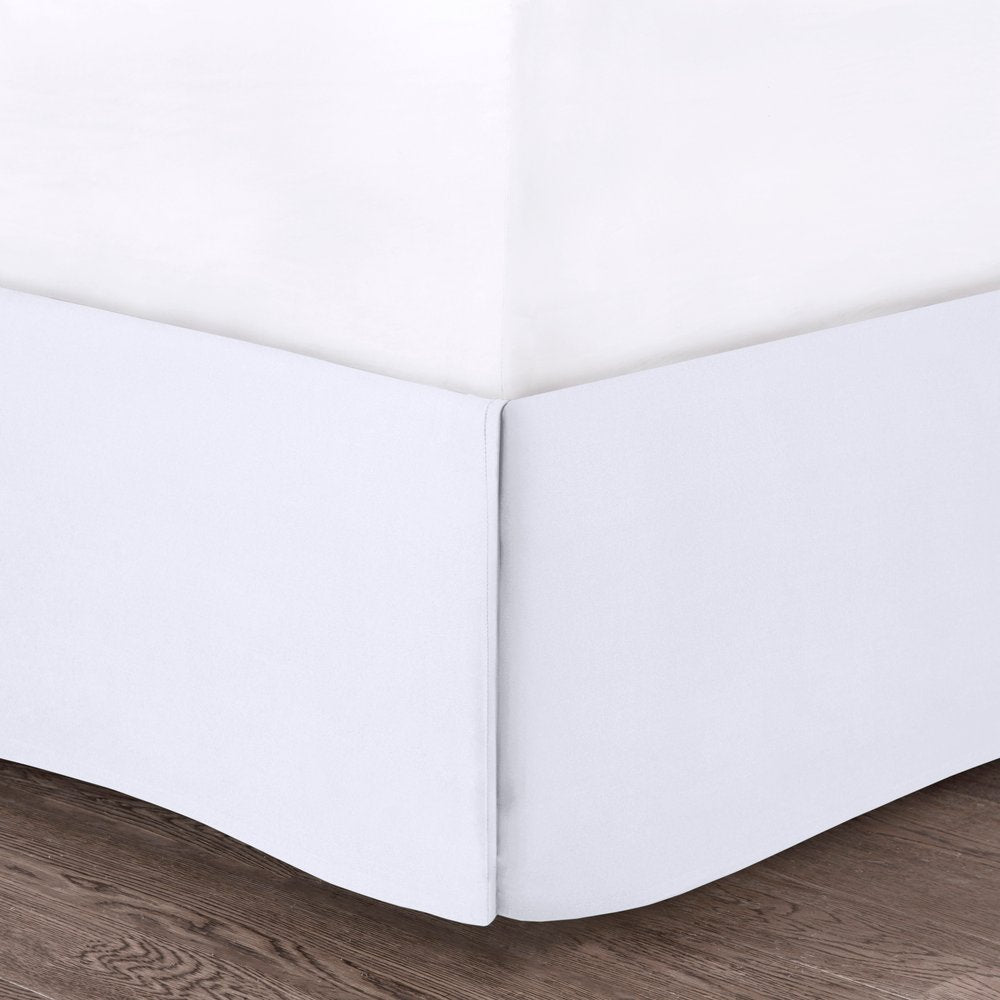 Set of Five White King Ring Stitch Polyester Sham And Comforter