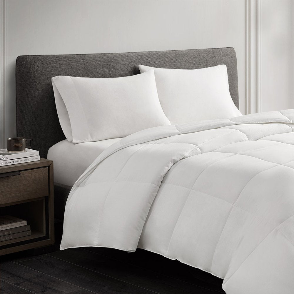 White Ring Stitch Sham And Comforter