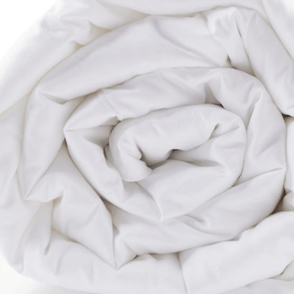 White Ring Stitch Sham And Comforter