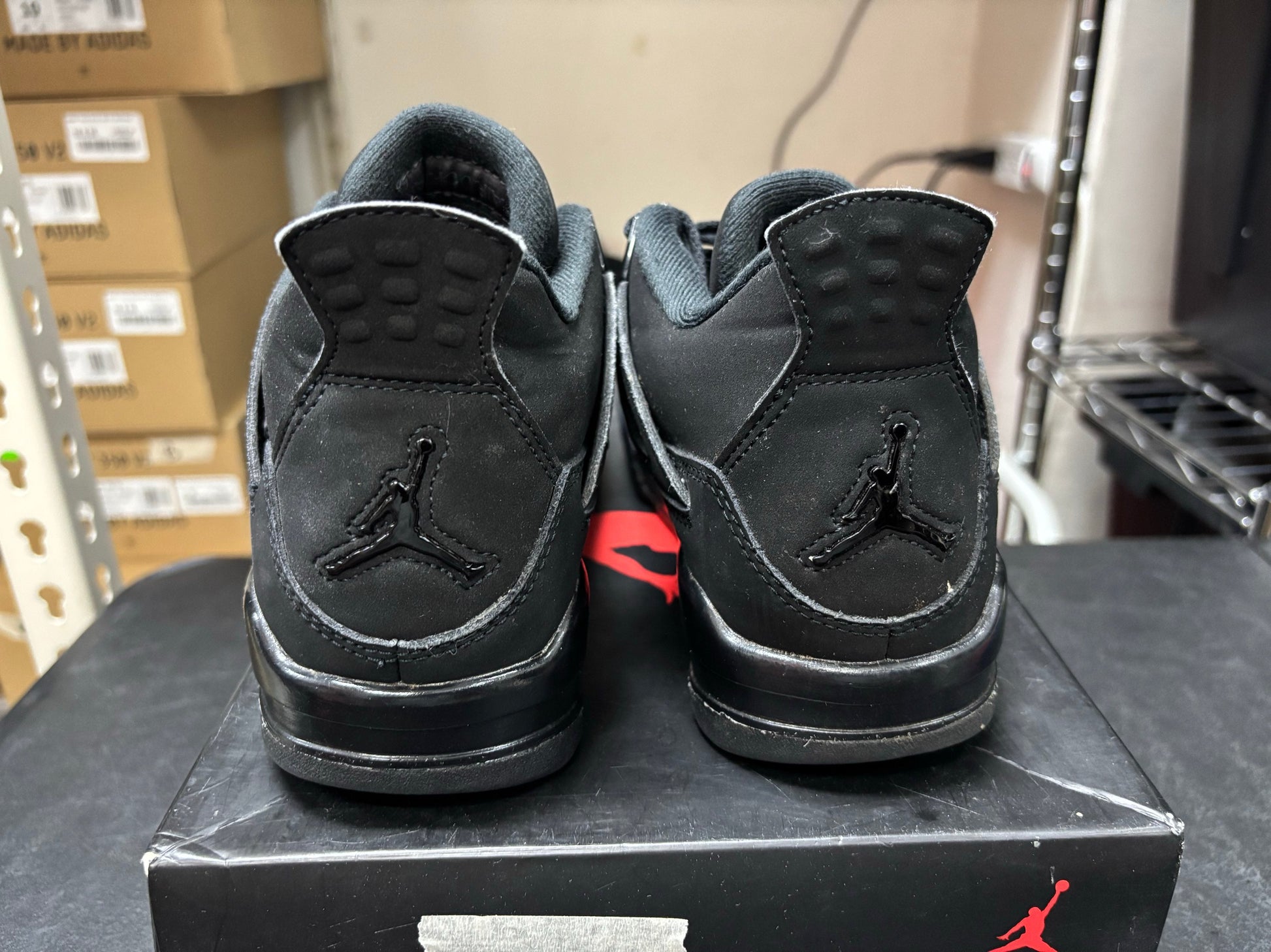 PRE OWNED Air Jordan 4 Retro "Black Cat" (2020)(GS)