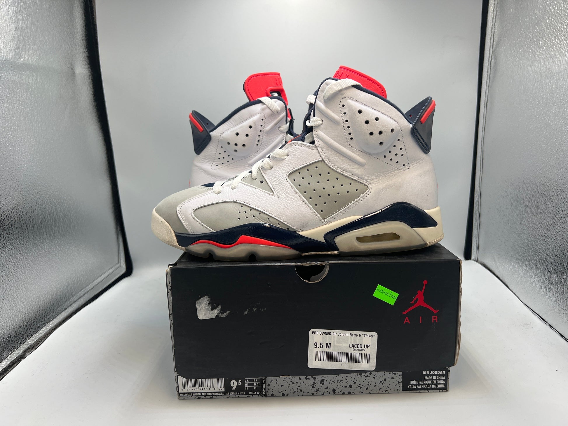 PRE OWNED Air Jordan Retro 6 "Tinker"