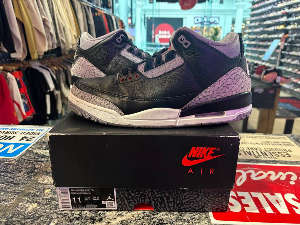PRE OWNED Jordan 3 Retro OG Black Cement (2024)
