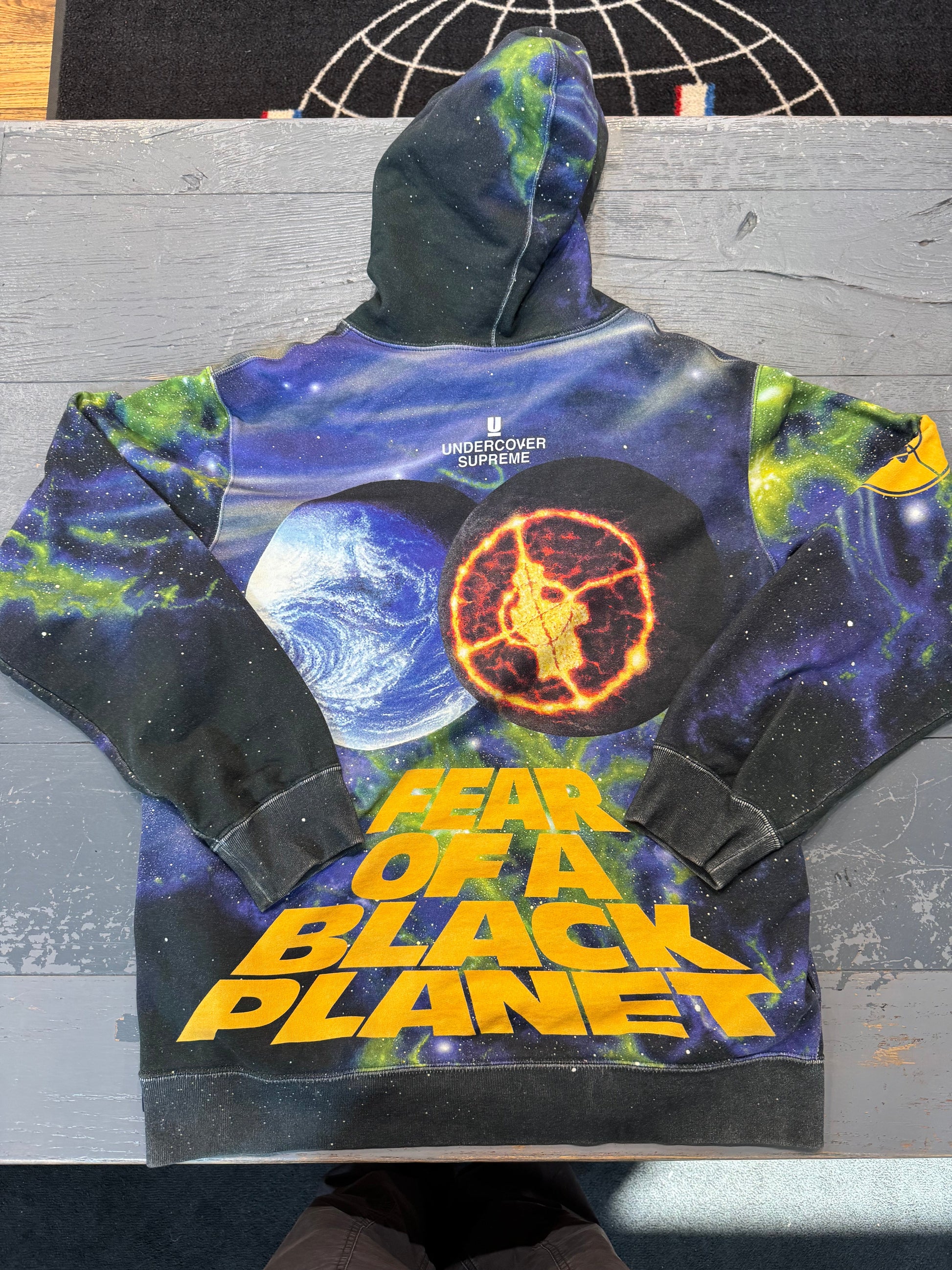 PRE OWNED Supreme UNDERCOVER/Public Enemy Hooded Sweatshirt Multi