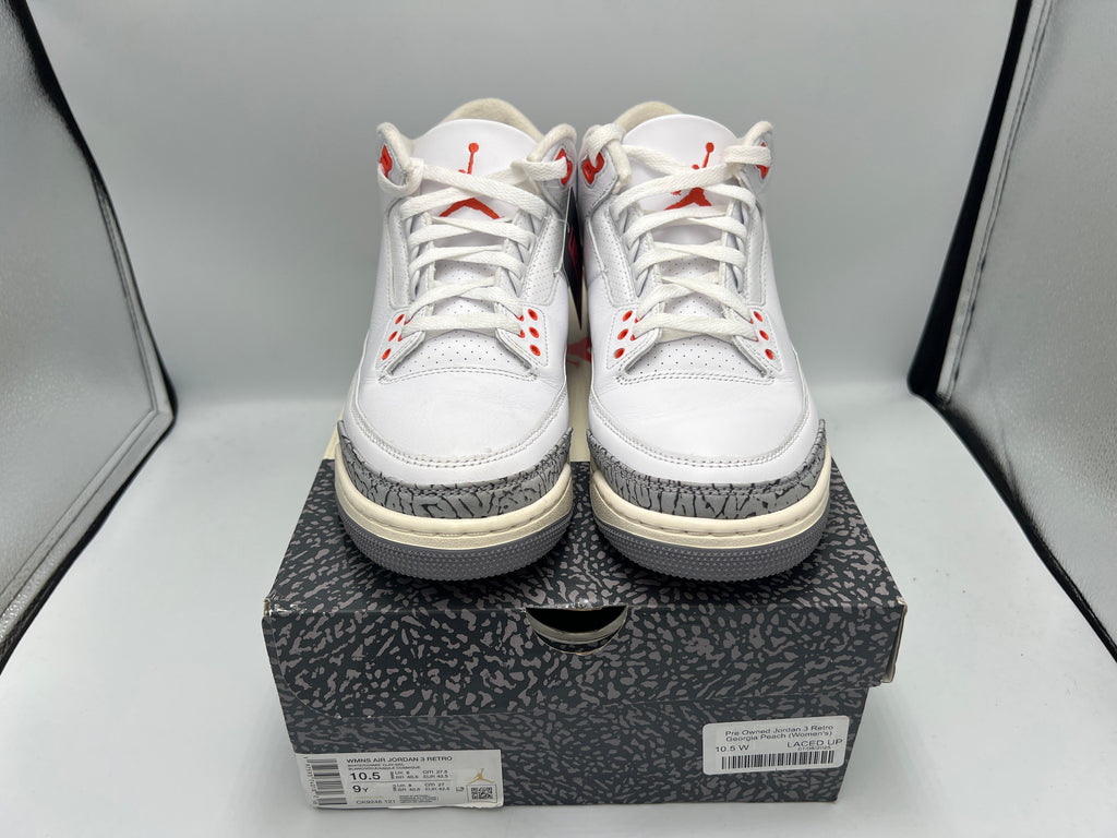 Pre Owned Jordan 3 Retro Georgia Peach (Women's)