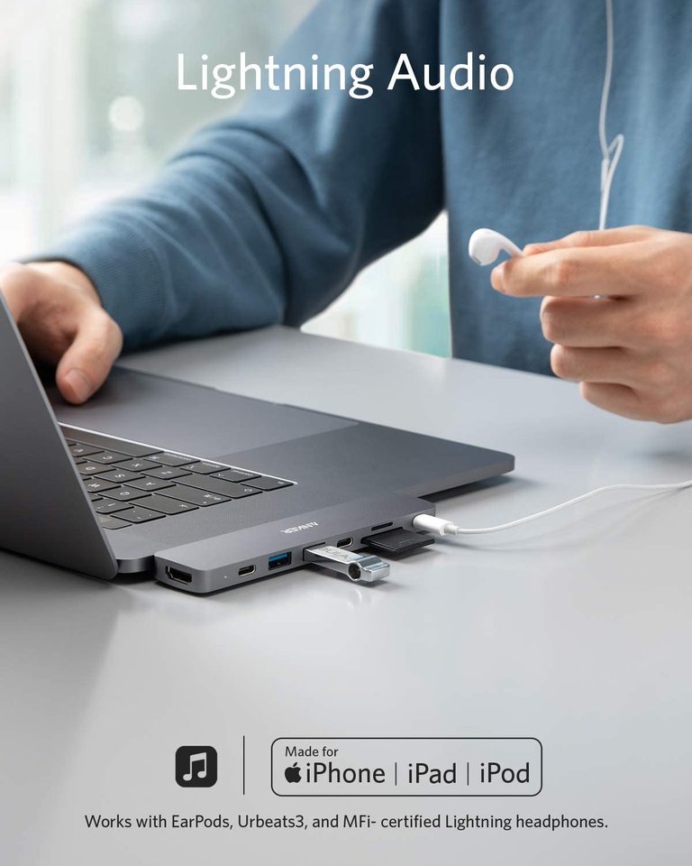 Anker <b>PowerExpand</b> Direct 8-in-2 USB-C PD Media Hub