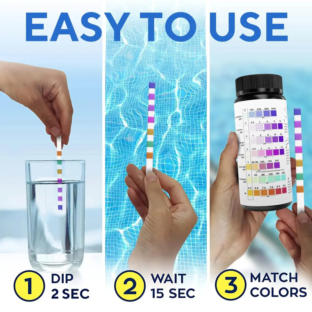 7-in-1 Multipurpose Pool & Spa Test Strips