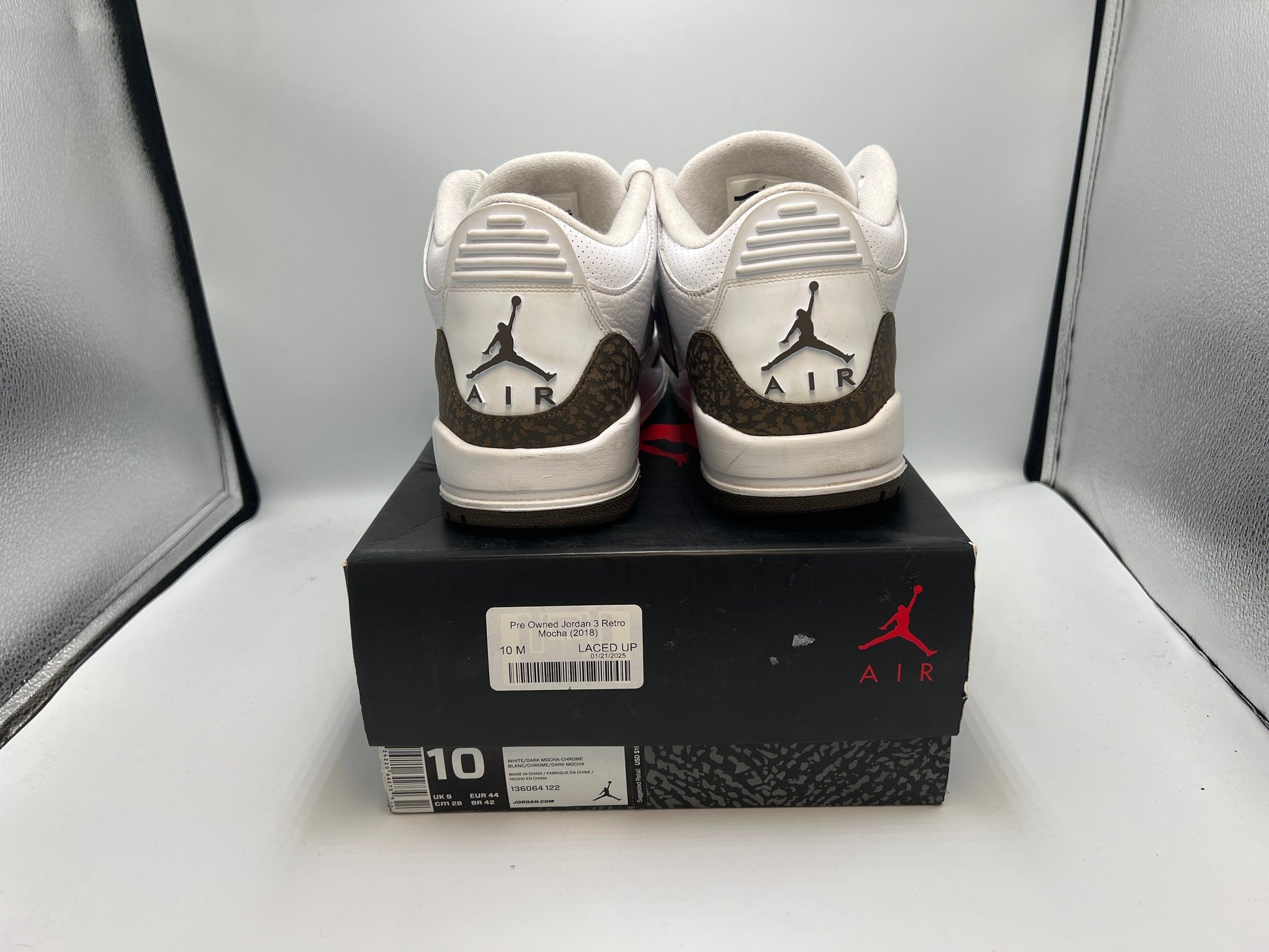 Pre Owned Jordan 3 Retro Mocha (2018)