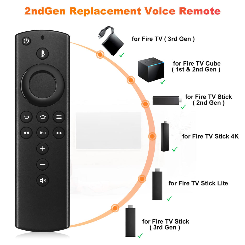 3 replacement remote bundle - 2x Voice Remote & 1x Toshiba TV Remote