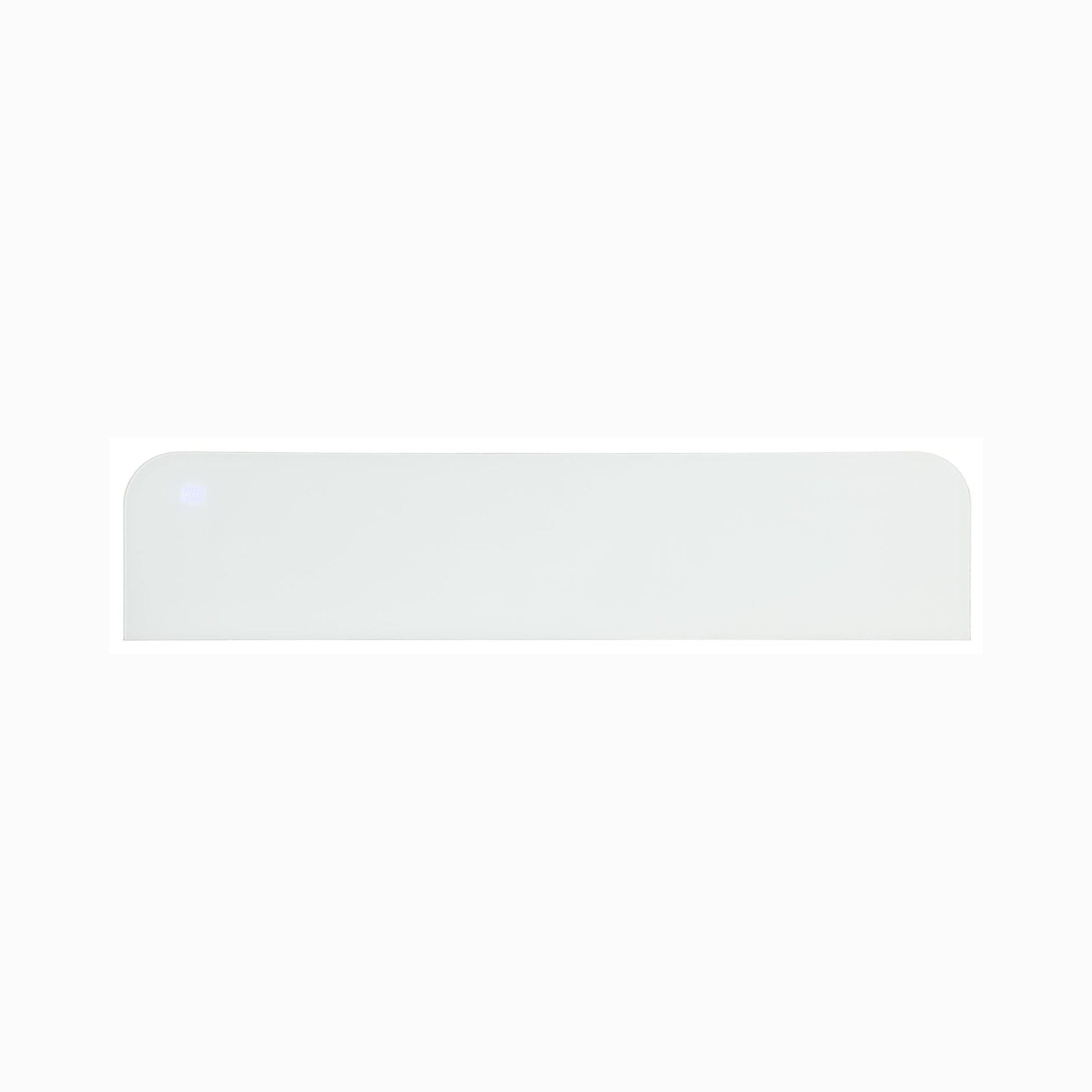 Nuvia 71-Inch Modern White Electric Fireplace TV Stand With 3-Level LED Brightness Setting [TV Stand Only] (SAK94120)