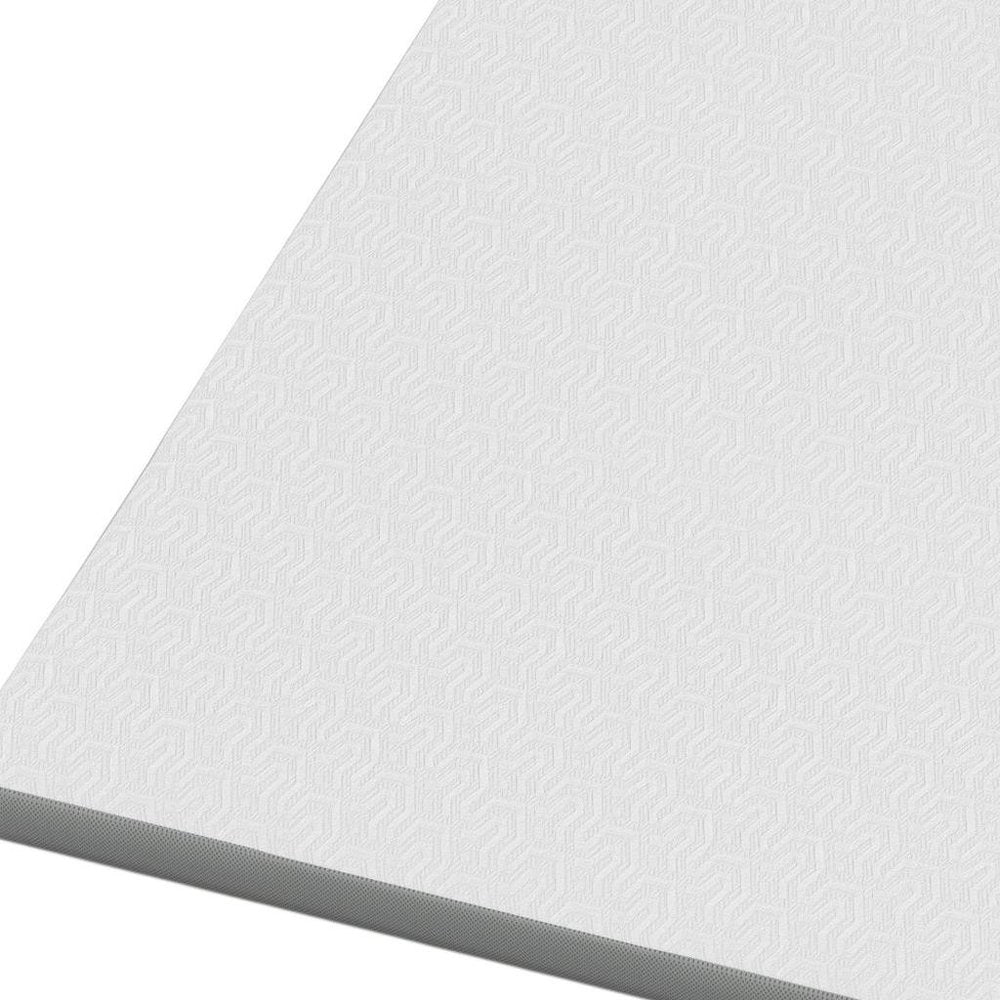 2" White Gel Memory Foam Cooling Queen Mattress Topper