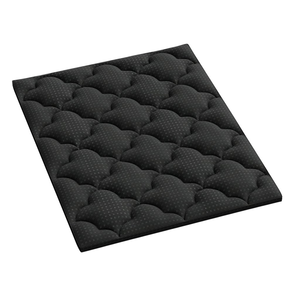 2" White Cotton Twin Mattress Topper