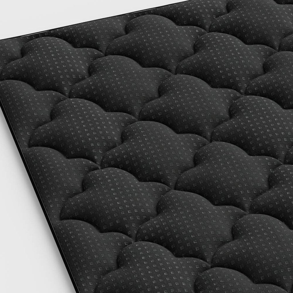 2" White Cotton Twin Mattress Topper