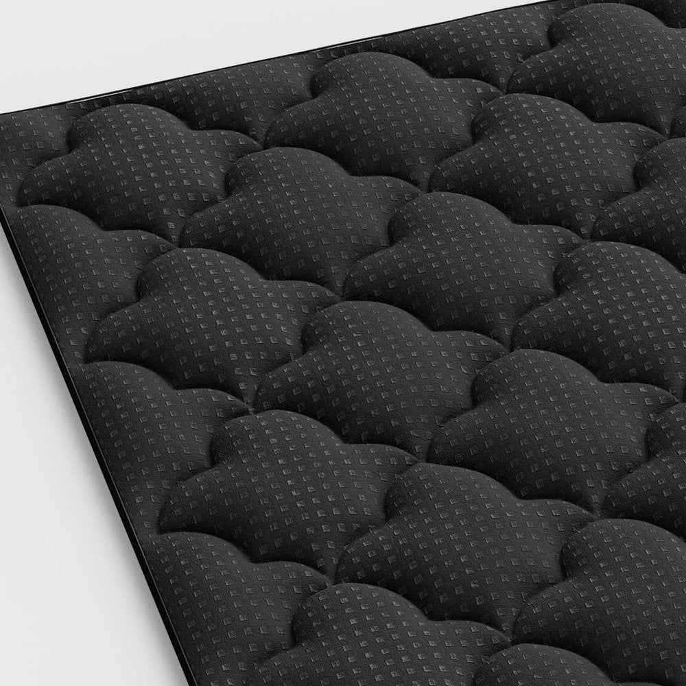 2" White Cotton Twin Mattress Topper