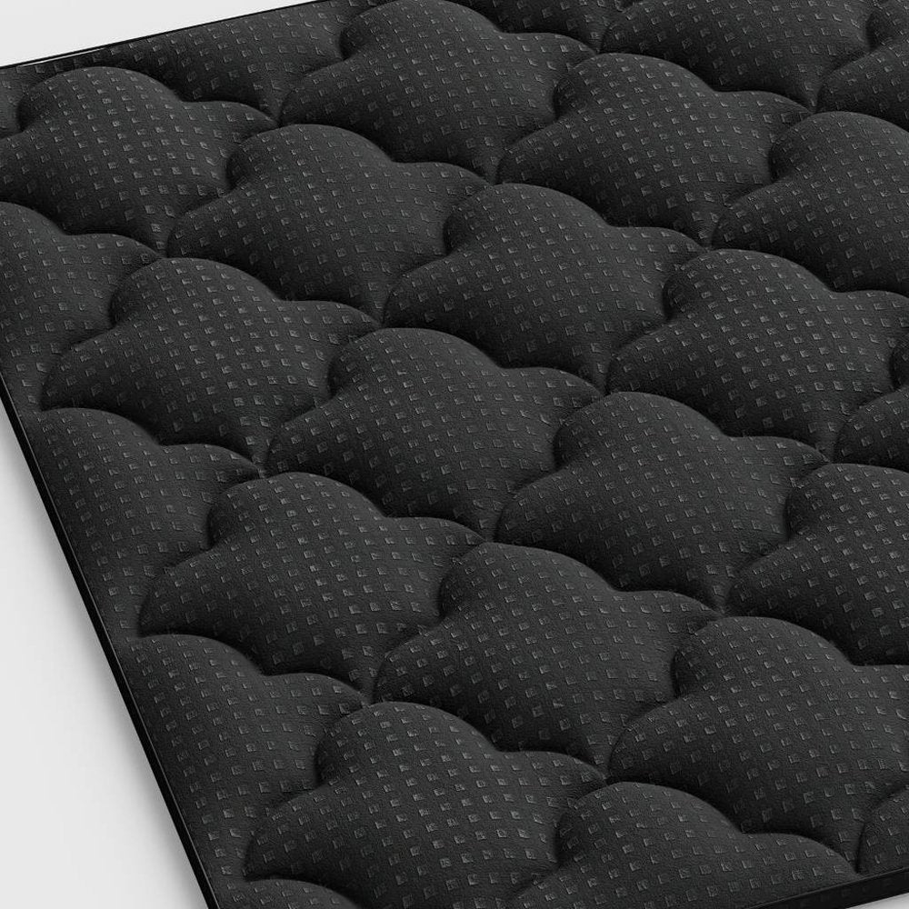 2" White Cotton Twin Mattress Topper