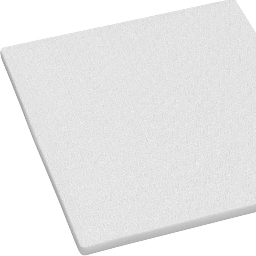 2" White Gel Memory Foam Cooling Queen Mattress Topper