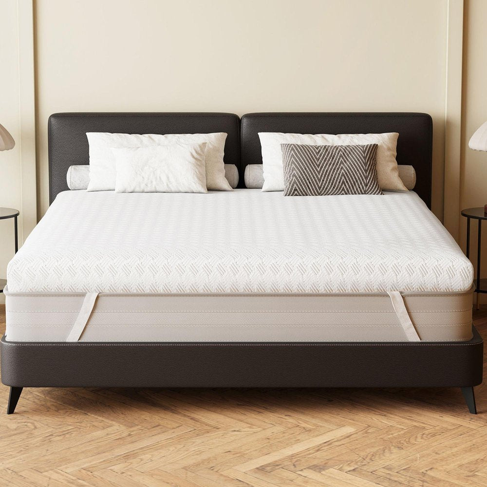 4" White Memory Foam Twin Mattress Topper