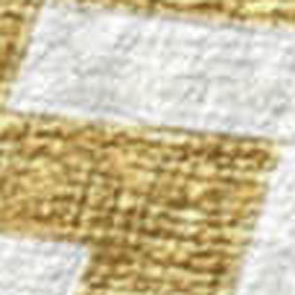 50" X 70" Gold Ivory And Gray Geometric Polyester Woven Plush Throw Blanket