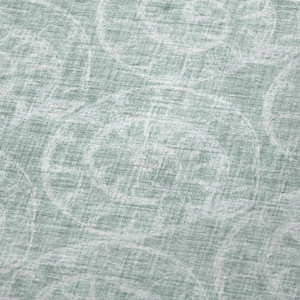 50" X 70" Green And Ivory Animal Print Microfiber Plush Throw Blanket