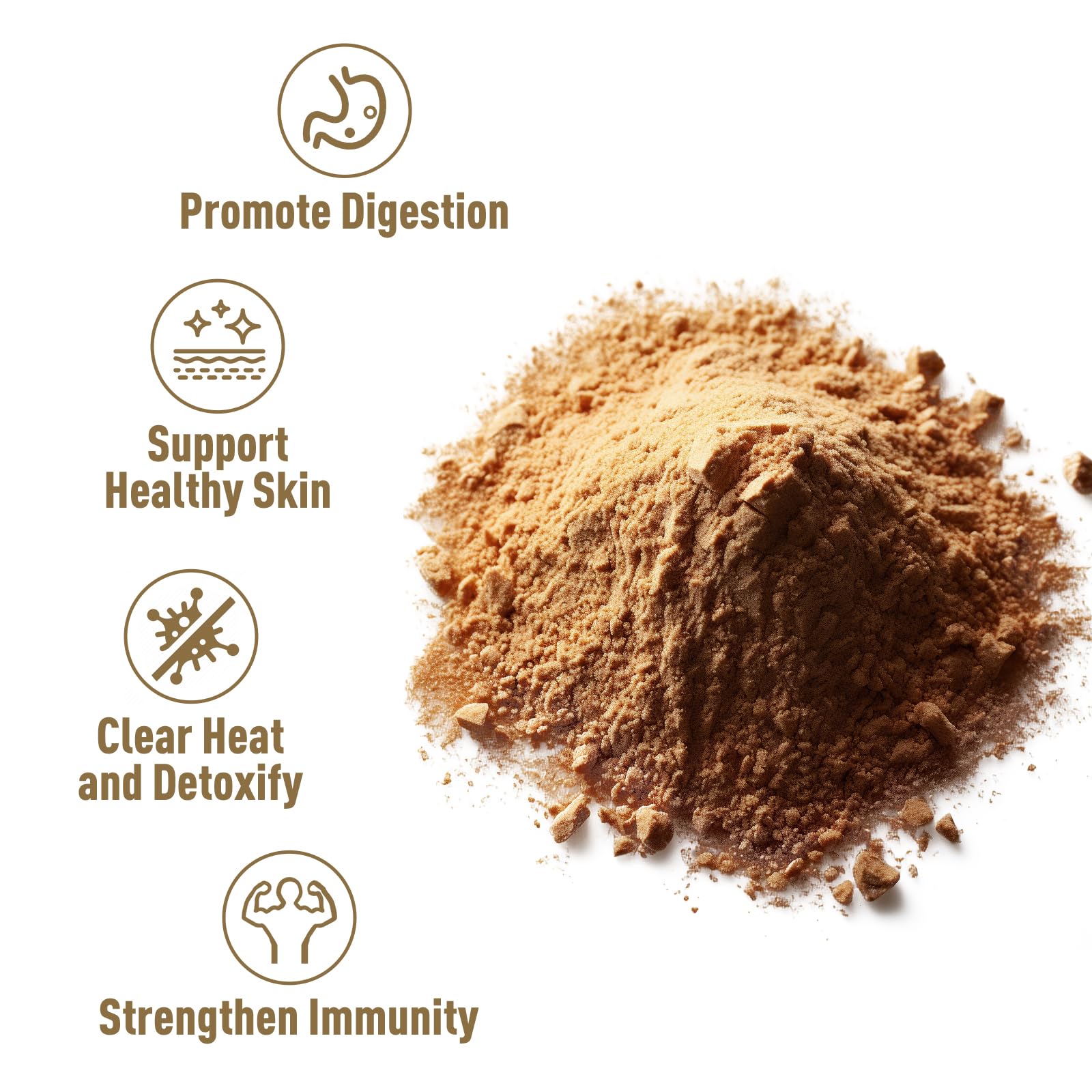 UNLEASH'D ORGANIC Organic Dandelion Root Powder 16 oz for Tea and Beverages