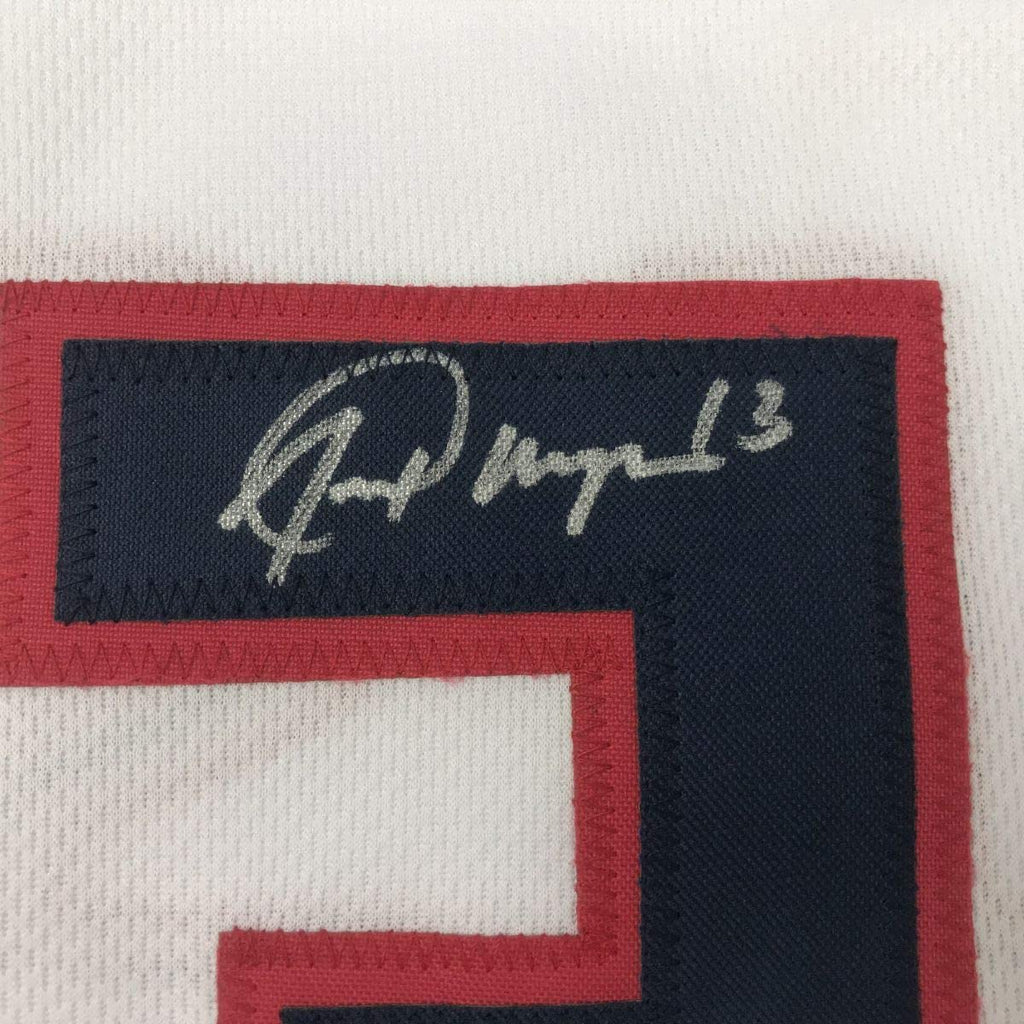 Autographed/Signed Alex Morgan White Soccer Team USA World Cup Jersey JSA COA